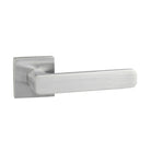 Oro & Oro Galassia Lever Door Handle on Square Rose - Satin Chrome