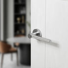 Oro & Oro Stradi Lever Door Handle on Round Rose