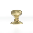 Old English Harrogate Solid Brass Mushroom Mortice Knob on Concealed Fix Rose