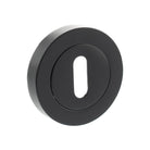 Old English Key Escutcheons - Matt Black