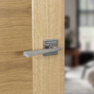 STATUS California Lever Door Handle on Square Rose