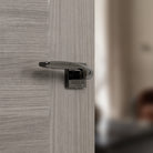 STATUS Oklahoma Lever Door Handle on Square Rose