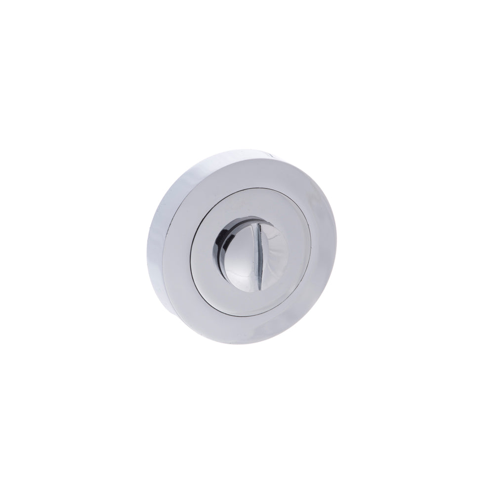STATUS WC Turn and Release on Round Rose - Polished Chrome