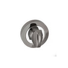 STATUS WC Turn and Release on Round Rose - Black Nickel/Polished Chrome