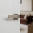 STATUS Montana Lever Door Handle on S4 Square Rose