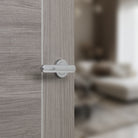 STATUS Carolina Lever Door Handle on Round Rose