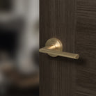 STATUS Alabama Lever Door Handle on Round Rose