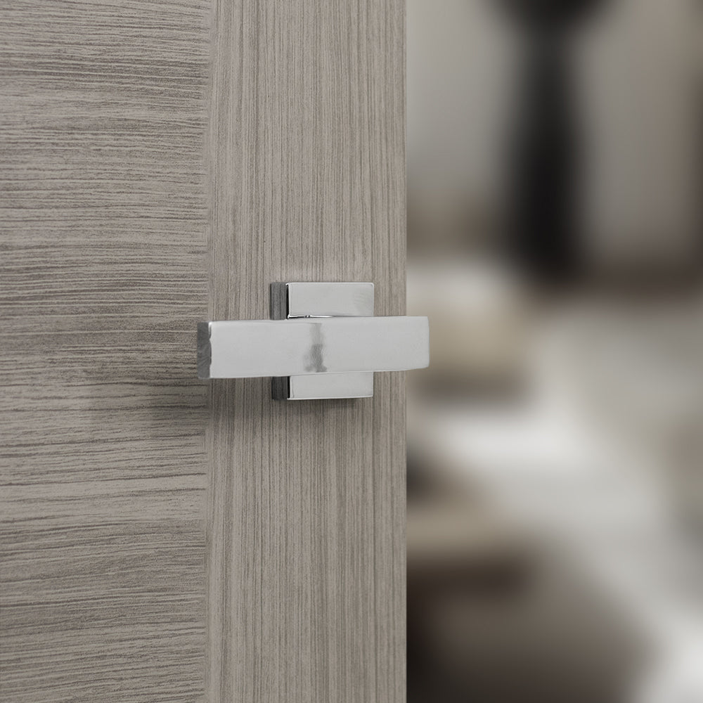 Senza Pari Panetti Lever Door Handle on Flush Square Rose
