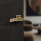 Senza Pari Panetti Lever Door Handle on Flush Square Rose