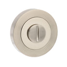 Senza Pari WC Turn and Release on Round Rose - Satin Nickel/