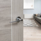 Senza Pari Laviano Lever Door Handle on Minimal Round Rose