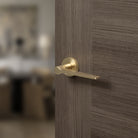 Senza Pari Laviano Lever Door Handle on Minimal Round Rose
