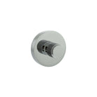 Senza Pari Linear WC Turn and Release on Minimal Round Rose - Polished Chrome