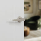 Tupai Rapido 5S Line Torrao Lever Door Handle on 5mm Slimline Round Rose