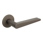 Tupai Rapido 5S Line Torrao Lever Door Handle on 5mm Slimline Round Rose - Titanium