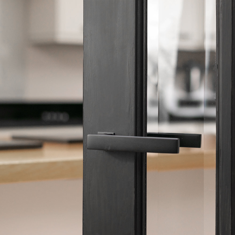 Tupai Rapido RetaLine Rillo Lever Door Handle on Concealed Square Rose
