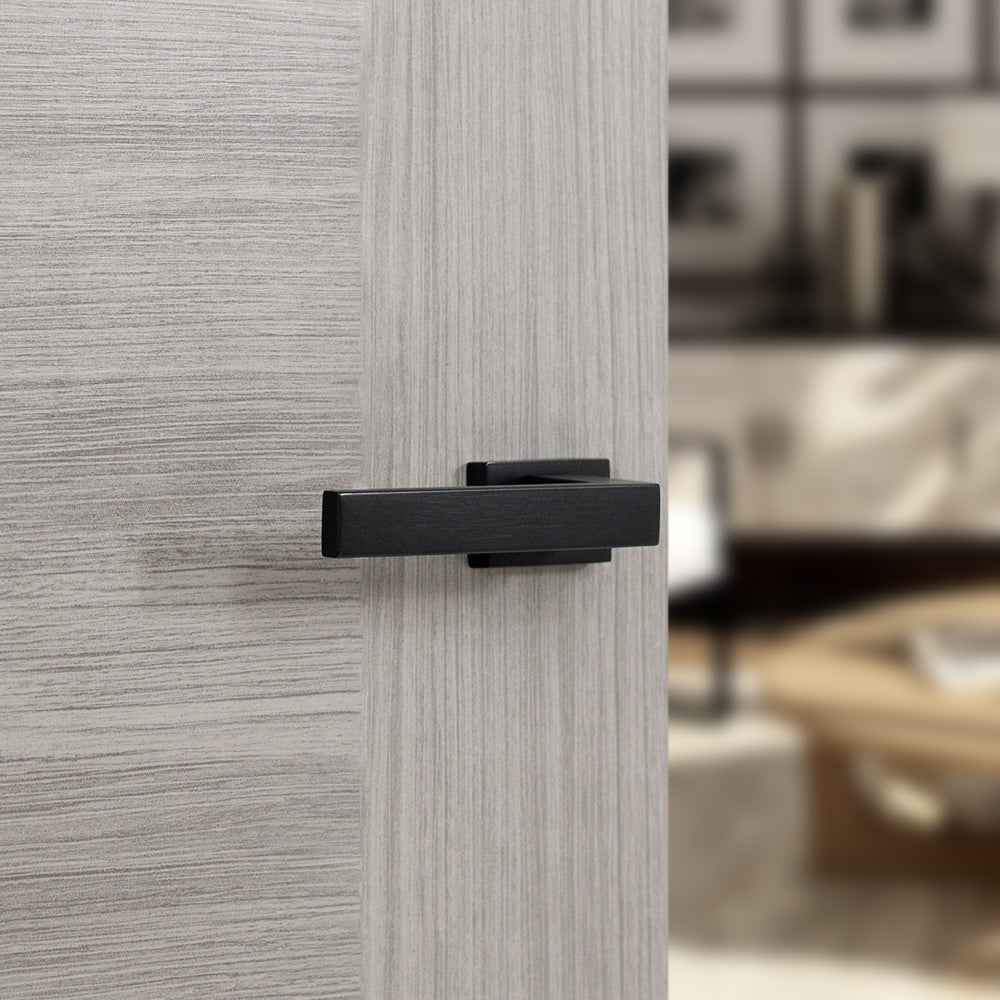 Tupai Rapido RetaLine Rillo Lever Door Handle on Long Rose