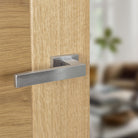 Tupai Rapido RetaLine Rillo Lever Door Handle on Long Rose