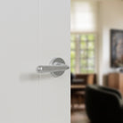 Tupai Rapido CurvaLine Adra Lever Door Handle on Round Rose
