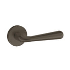 Tupai Rapido CurvaLine Adra Lever Door Handle on Round Rose - Titanium