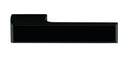 Tupai Rapido VersaLine Tobar Lever Door Handle on Long Rose - (Without Decorative Plate) - Pearl Black