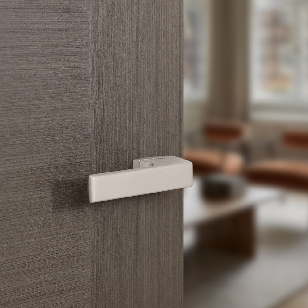 Tupai Rapido RetaLine Panela Lever Door Handle on Long Rose