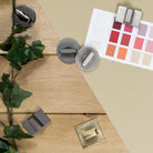 Tupai Rapido Curva/QuadraLine WC Turn on Square Rose (bolt through fixing only) - Bright