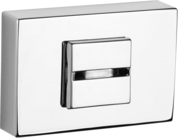 Tupai Rapido RetaLine/VersaLine WC Turn on Long Rose (bolt through fixing only) - Bright