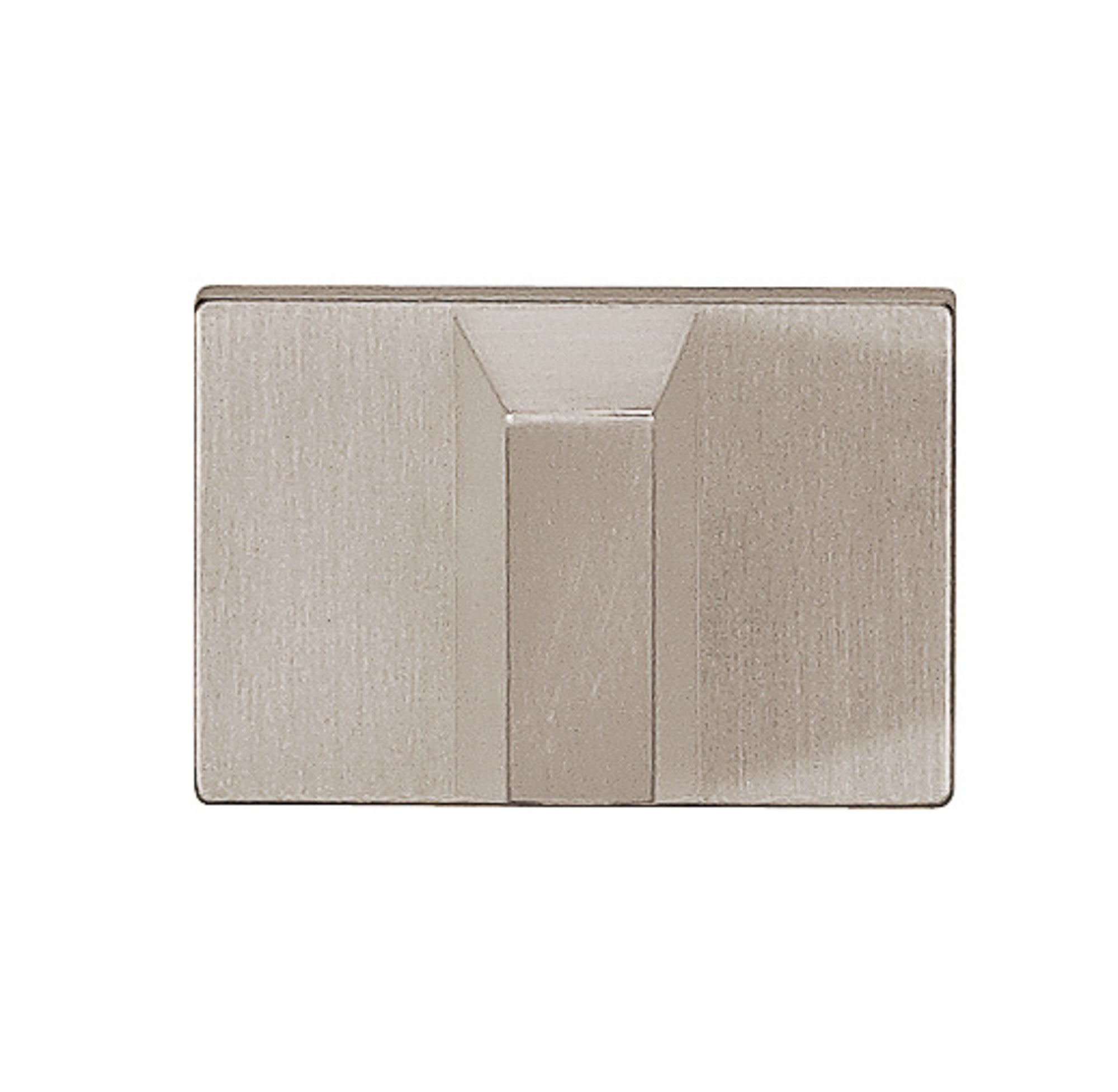 Tupai Rapido RetaLine/VersaLine WC Turn on Long Rose (bolt through fixing only) - Pearl Nickel