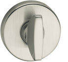 Tupai Rapido CurvaLine WC Turn on Round Rose (bolt through fixing only) - Satin Chrome