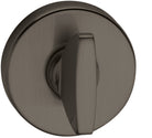 Tupai Rapido CurvaLine WC Turn on Round Rose (bolt through fixing only) - Titanium