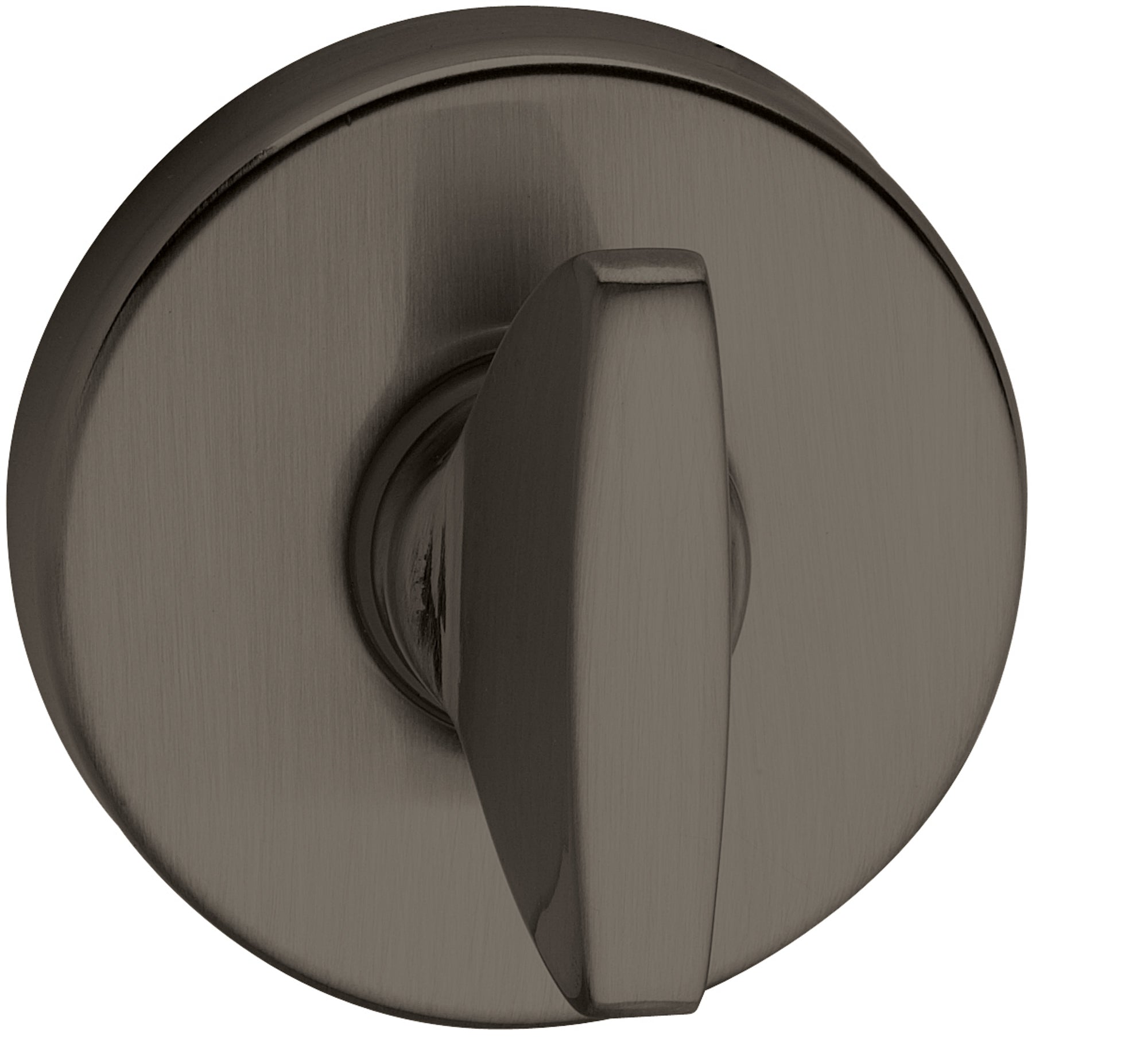 Tupai Rapido CurvaLine WC Turn on Round Rose (bolt through fixing only) - Titanium