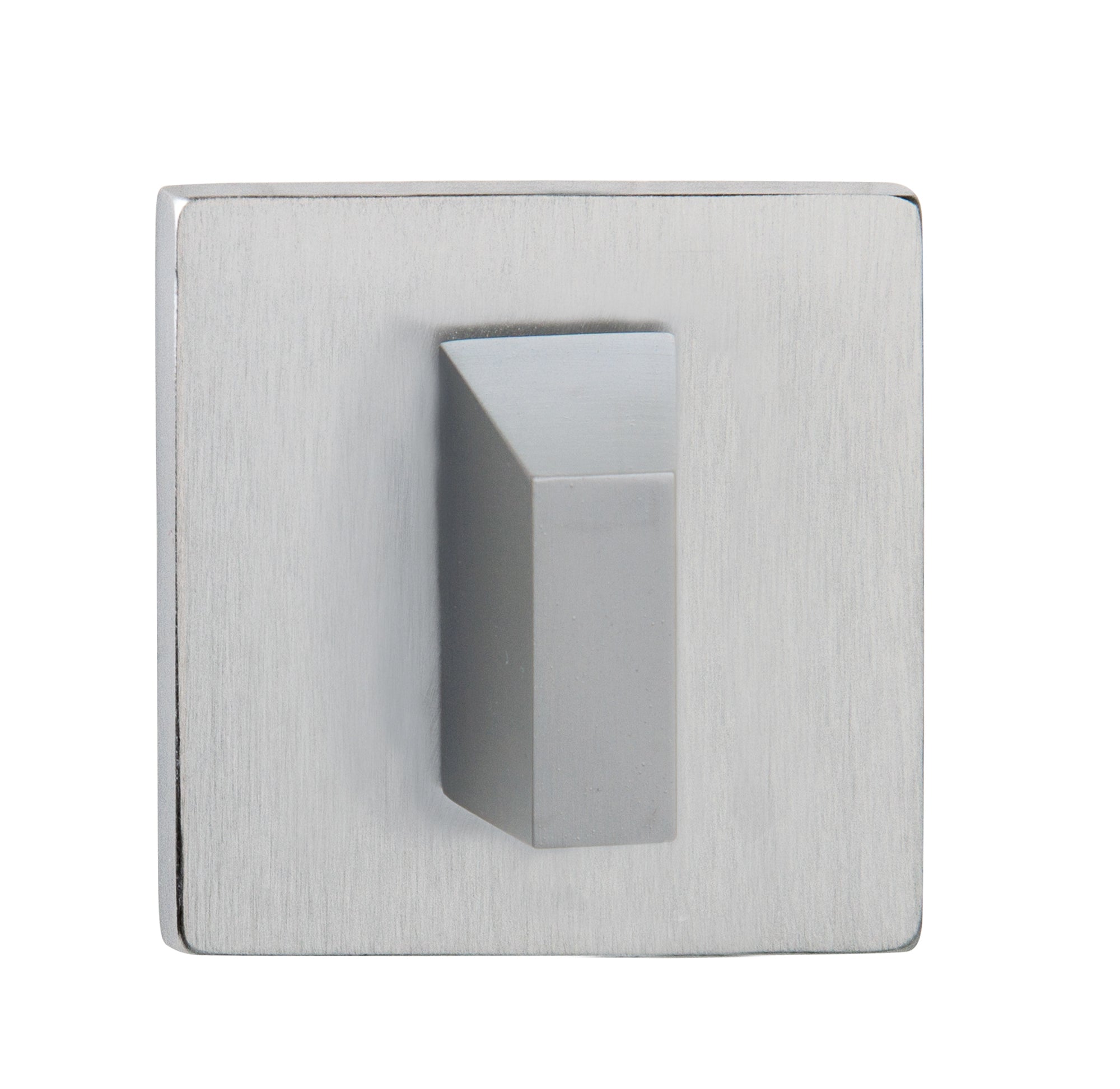 Tupai Rapido 5S Line WC Turn on 5mm Slimline Square Rose (bolt through fixing only) - Satin Chrome