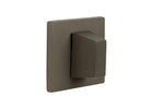 Tupai Rapido 5S Line WC Turn on 5mm Slimline Round Rose (bolt through fixing only) - Titanium