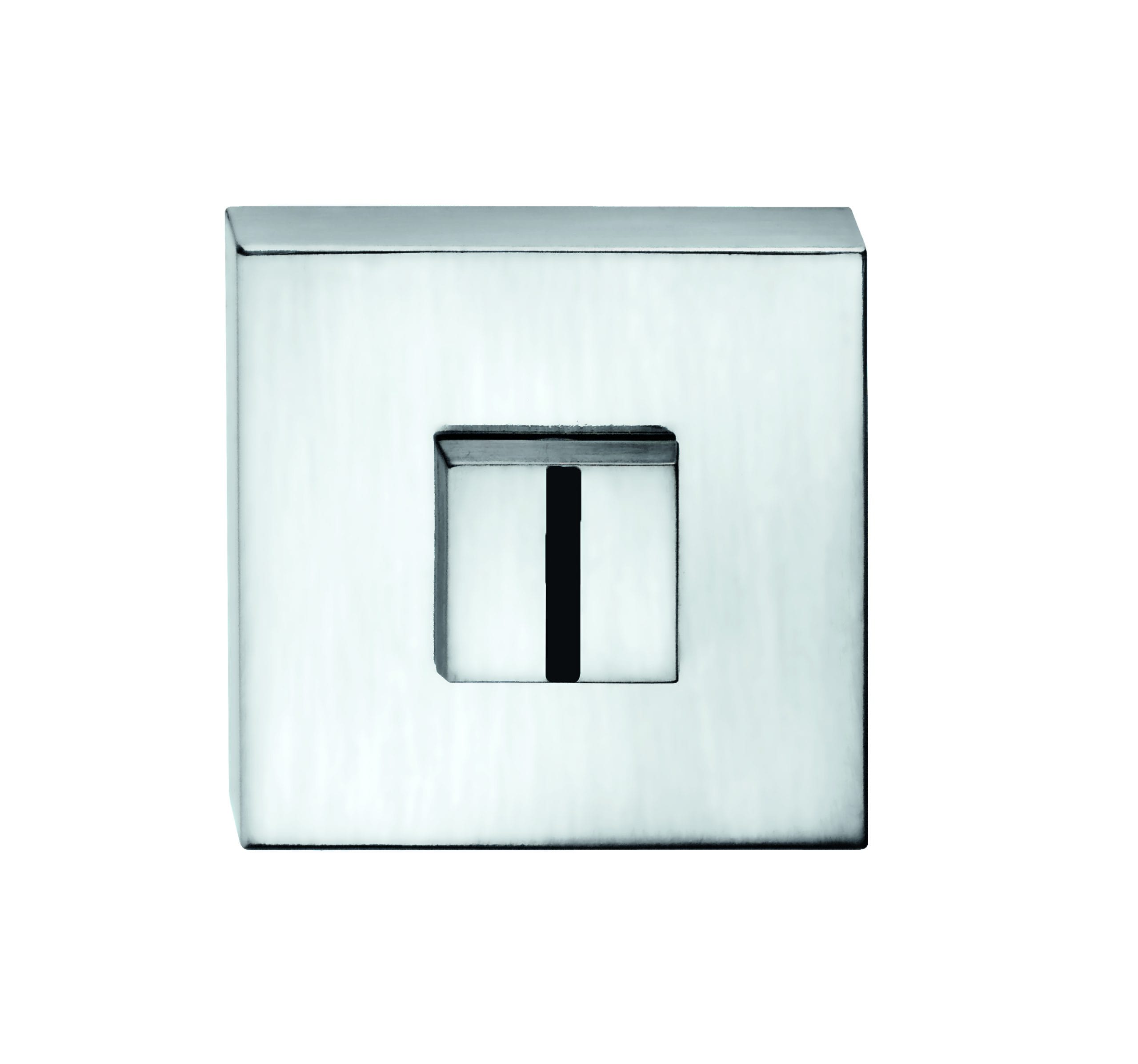 Tupai Rapido CurvaLine WC Turn on Round Rose (bolt through fixing only) - Bright