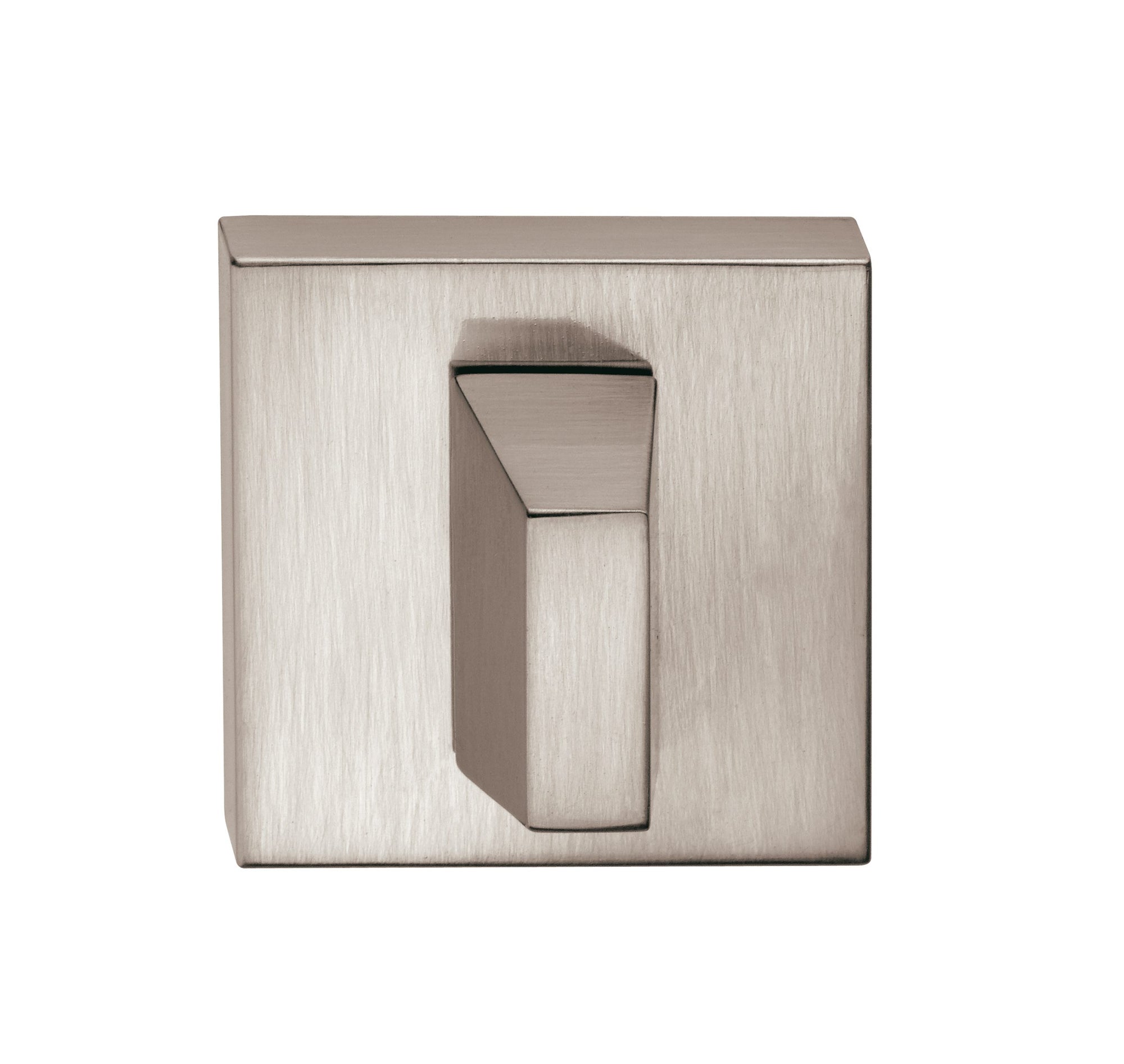 Tupai Rapido Curva/QuadraLine WC Turn on Square Rose (bolt through fixing only) - Pearl Nickel