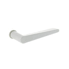 Tupai Rapido 5S Line Torrao Lever Door Handle on Concealed Round Rose - White