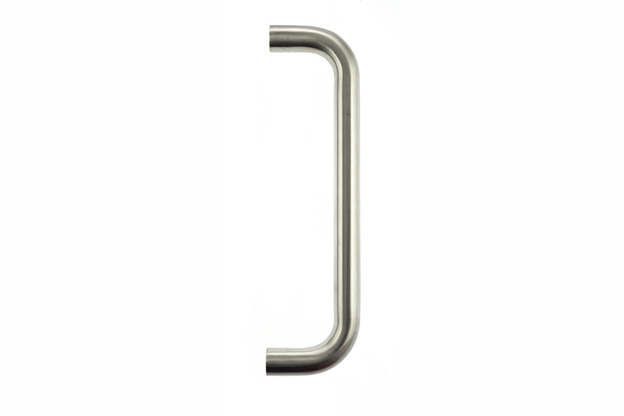 Atlantic D Pull Handle [Bolt Through] 225mm x 19mm - Satin Stainless Steel