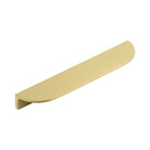 Burlington Half Moon Edge Pull Handles - 200mm / Satin Brass