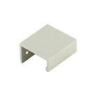 Burlington Angled Edge Pull Handles - 50mm / Polished Nickel