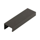 Burlington Angled Edge Pull Handles - 150mm / Dark Bronze