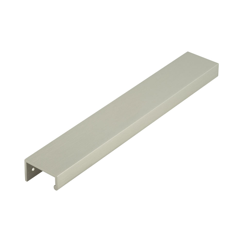 Burlington Angled Edge Pull Handles - 300mm / Satin Nickel