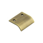 Burlington Curved Edge Pull Handles - 50mm / Antique Brass