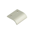 Burlington Curved Edge Pull Handles - 50mm / Satin Nickel