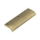 Burlington Curved Edge Pull Handles - 150mm / Antique Brass
