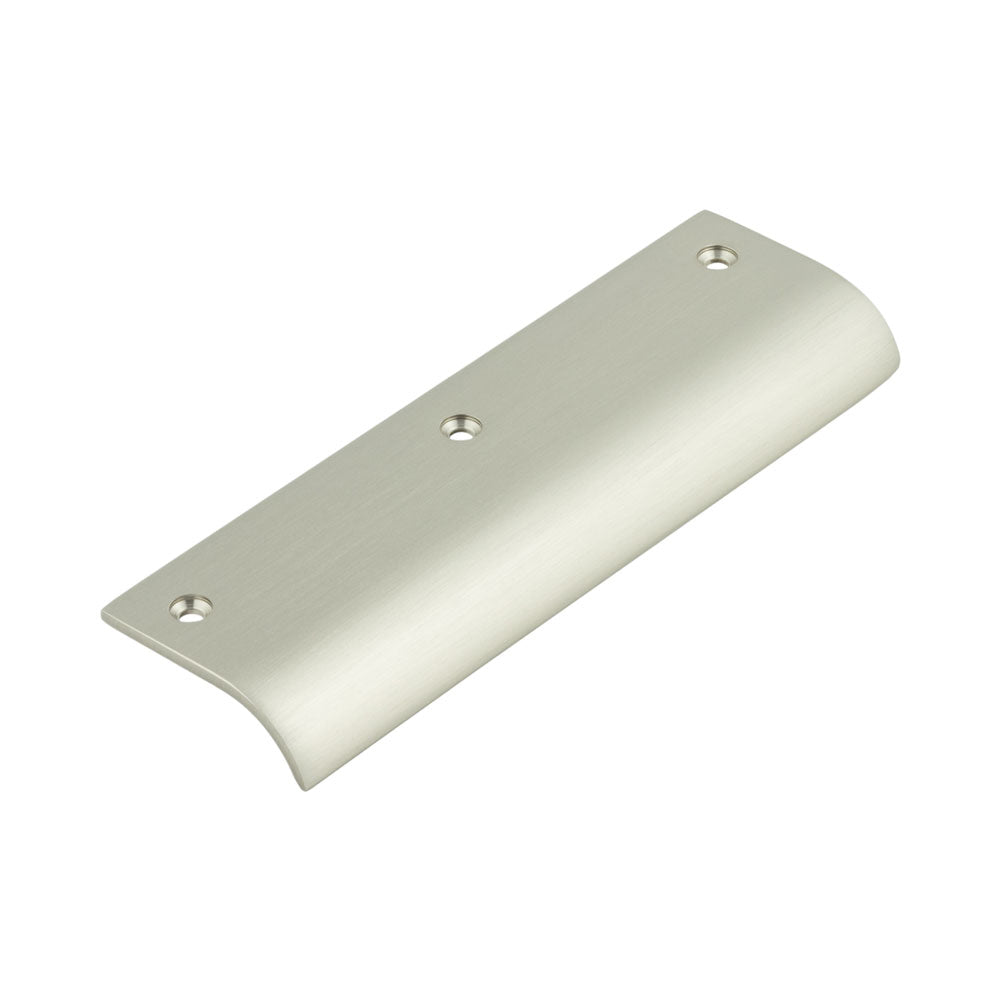 Burlington Curved Edge Pull Handles - 150mm / Satin Nickel