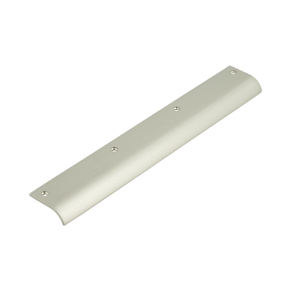 Burlington Curved Edge Pull Handles - 300mm / Satin Nickel