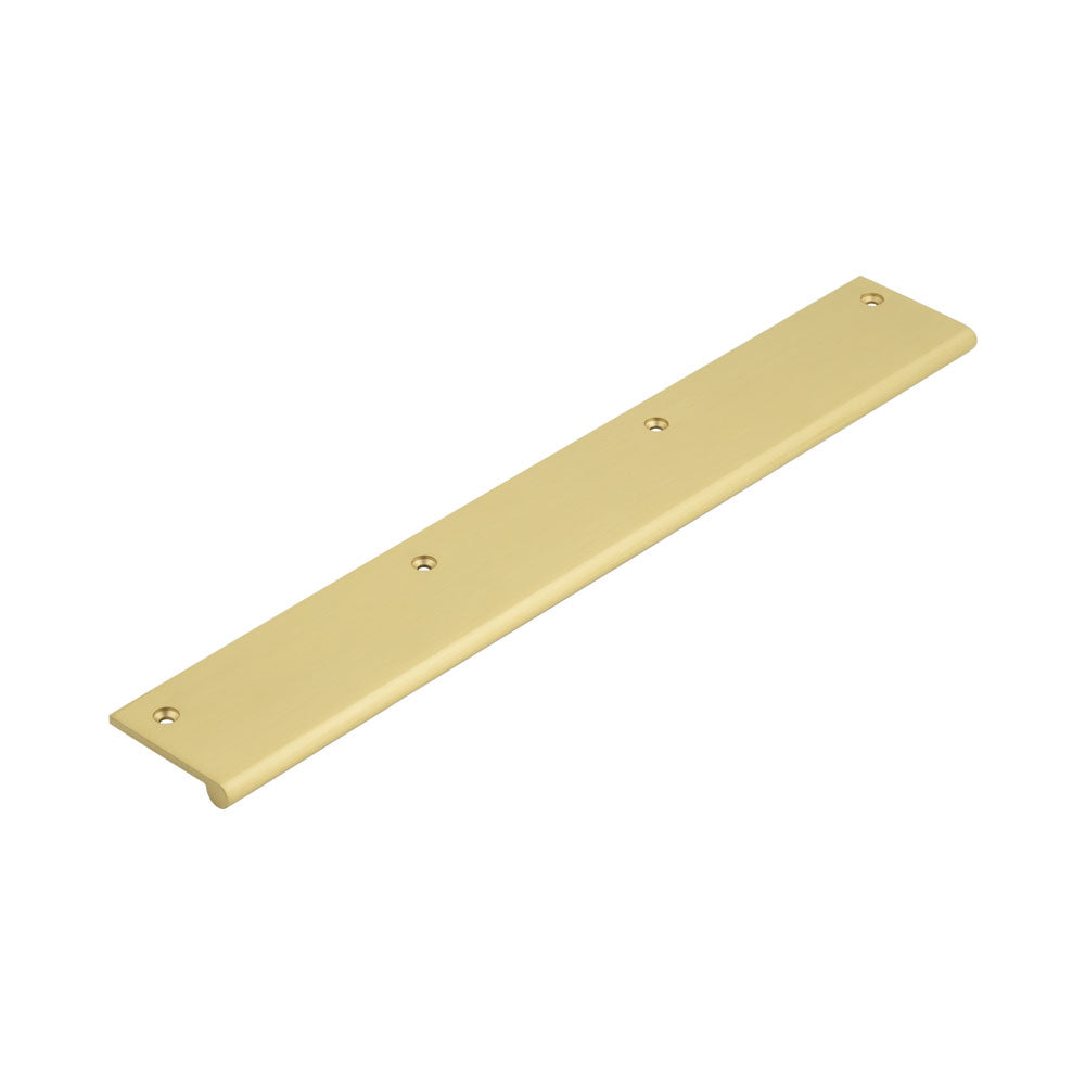 Burlington Flat Edge Pull Handles - 300mm / Satin Brass
