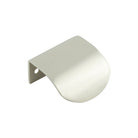 Burlington Arched Edge Pull Handles - 50mm / Polished Nickel