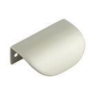 Burlington Arched Edge Pull Handles - 75mm / Satin Nickel
